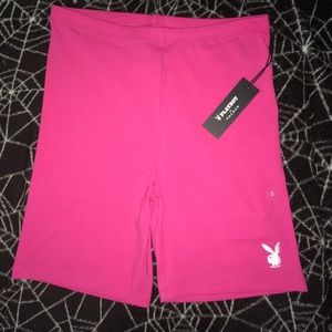 Playboy Biker Shorts